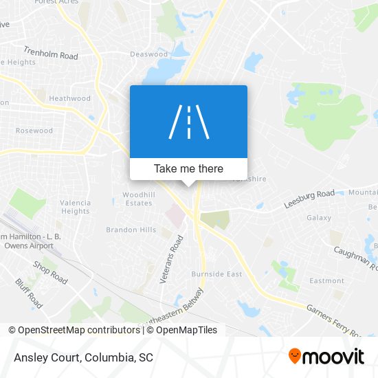 Ansley Court map