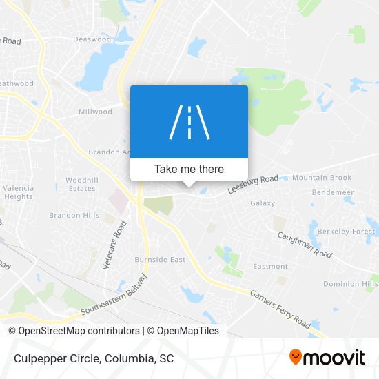 Mapa de Culpepper Circle