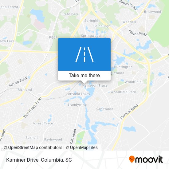 Mapa de Kaminer Drive