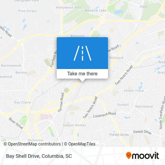 Mapa de Bay Shell Drive
