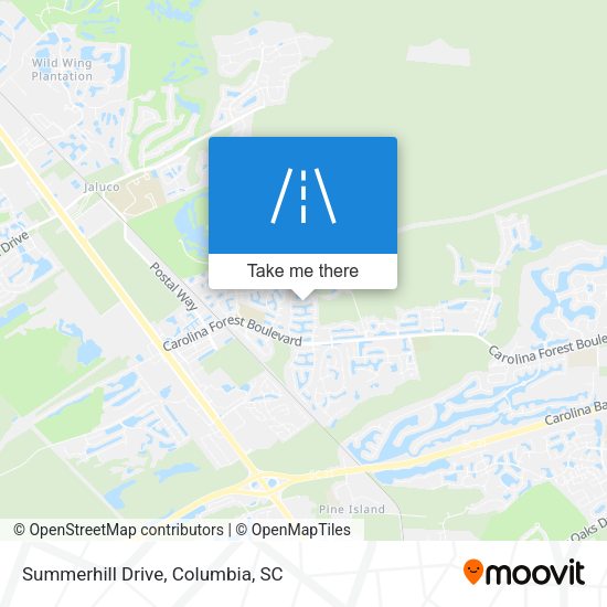 Summerhill Drive map