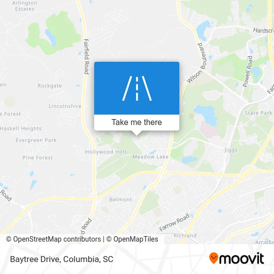 Baytree Drive map