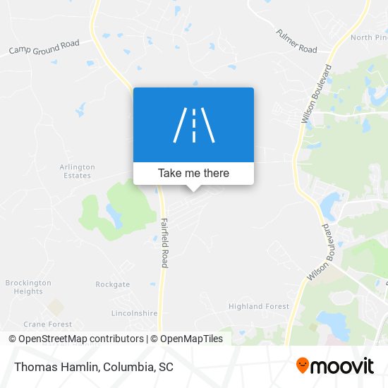 Thomas Hamlin map