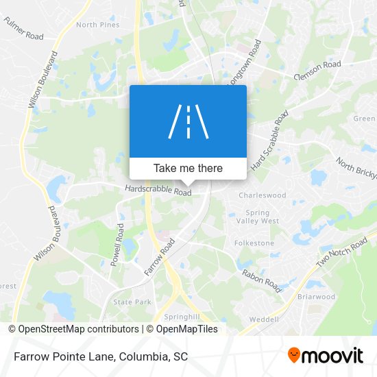 Farrow Pointe Lane map