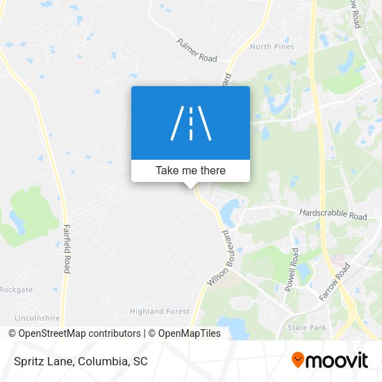 Mapa de Spritz Lane