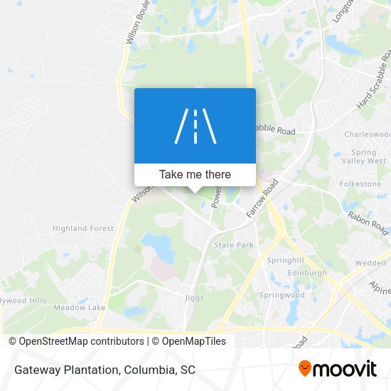 Gateway Plantation map