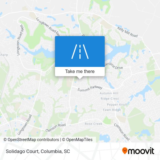 Mapa de Solidago Court