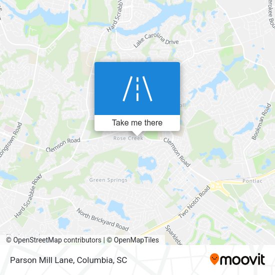 Mapa de Parson Mill Lane
