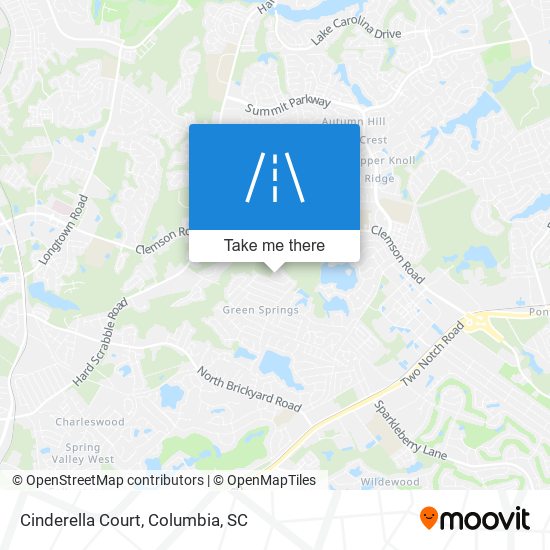 Mapa de Cinderella Court