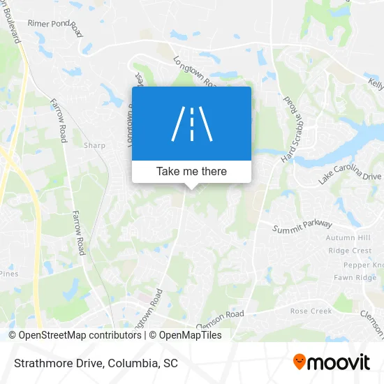 Strathmore Drive map