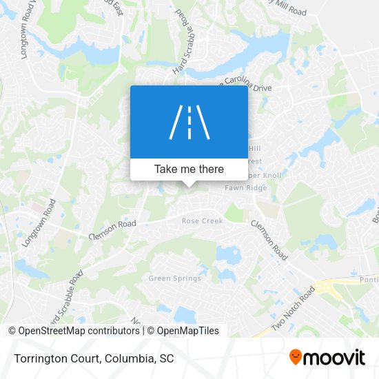 Mapa de Torrington Court