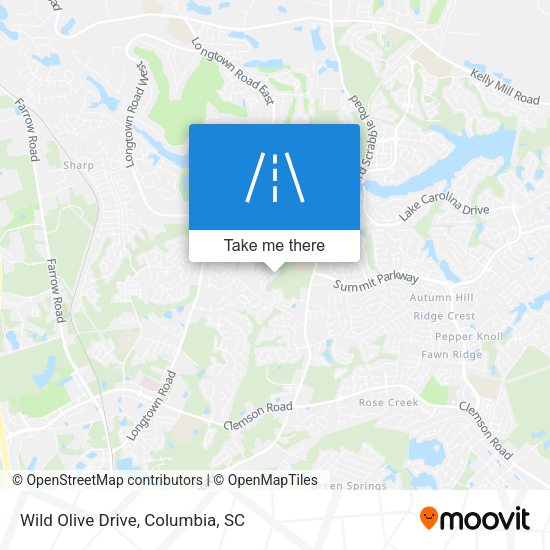 Mapa de Wild Olive Drive
