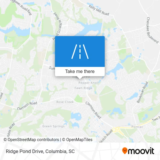 Ridge Pond Drive map