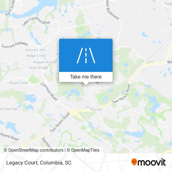 Mapa de Legacy Court