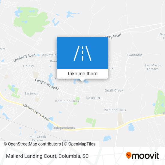 Mallard Landing Court map