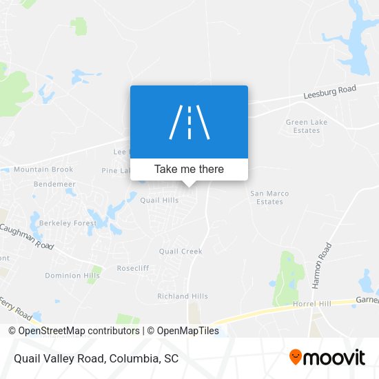 Mapa de Quail Valley Road
