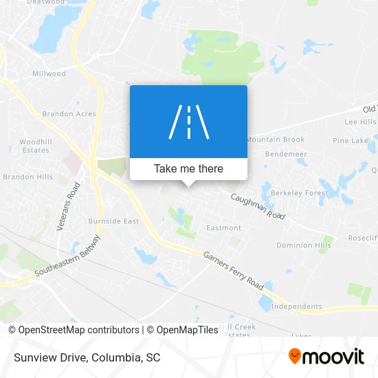 Sunview Drive map