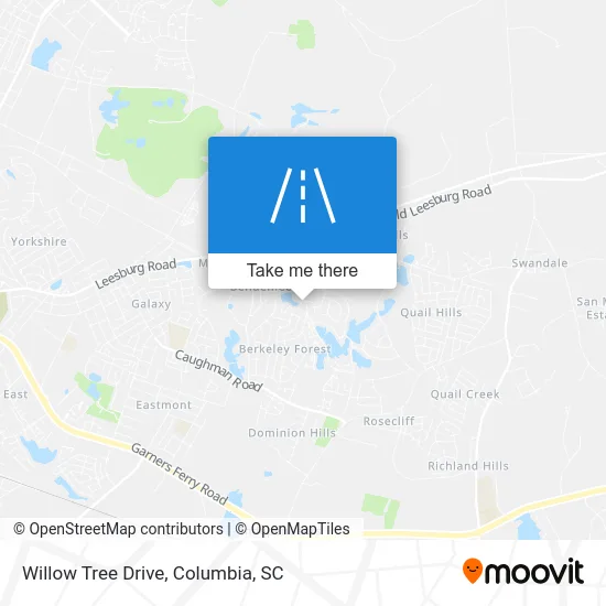Willow Tree Drive map