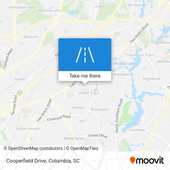 Mapa de Cooperfield Drive