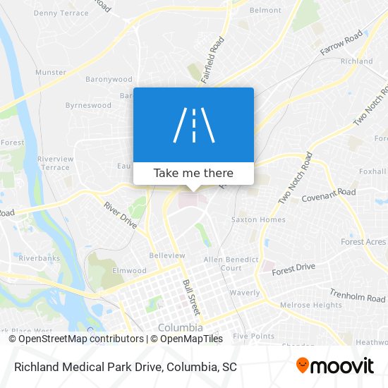 Richland Medical Park Drive map