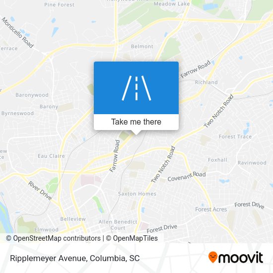 Mapa de Ripplemeyer Avenue