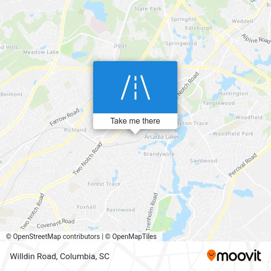 Willdin Road map