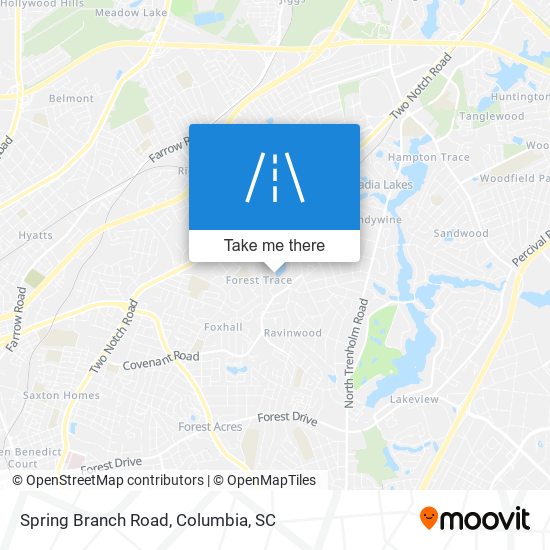 Mapa de Spring Branch Road