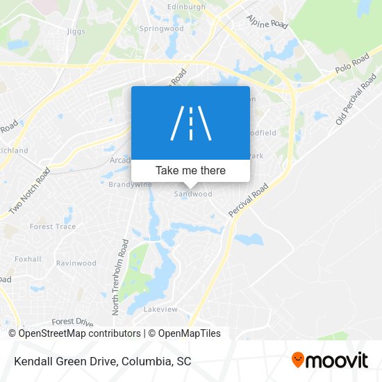 Mapa de Kendall Green Drive