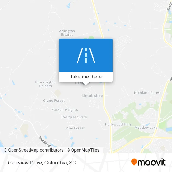 Rockview Drive map