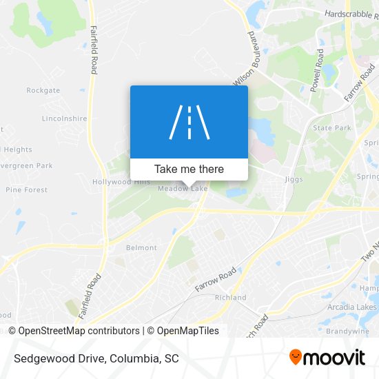 Sedgewood Drive map