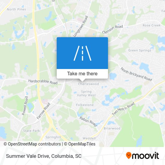 Summer Vale Drive map