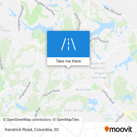 Mapa de Kendrick Road