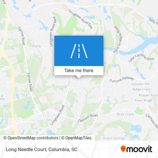 Mapa de Long Needle Court