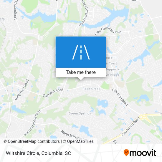 Wiltshire Circle map