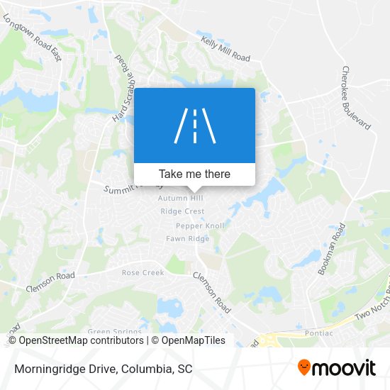 Morningridge Drive map