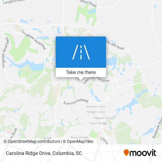 Carolina Ridge Drive map
