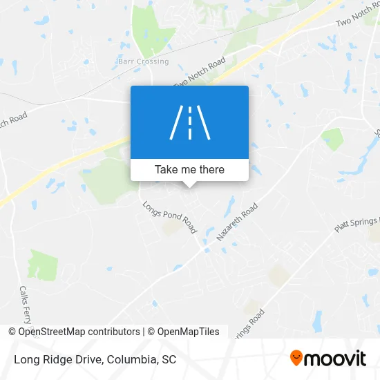 Long Ridge Drive map