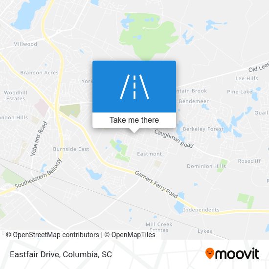 Eastfair Drive map