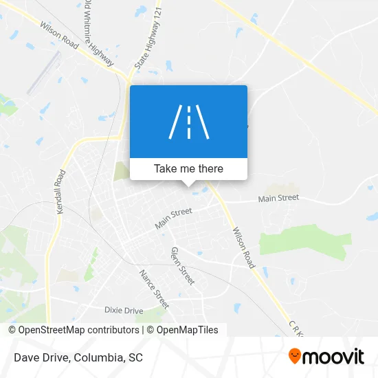 Dave Drive map