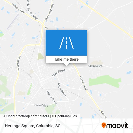 Mapa de Heritage Square