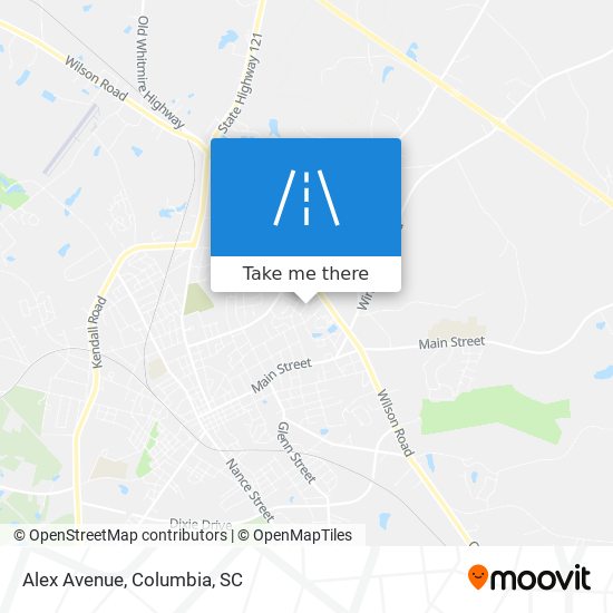 Alex Avenue map