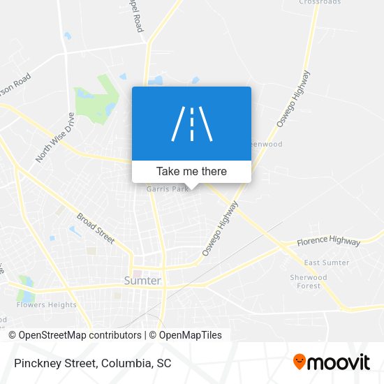 Mapa de Pinckney Street