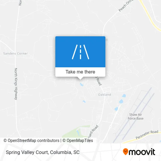 Spring Valley Court map