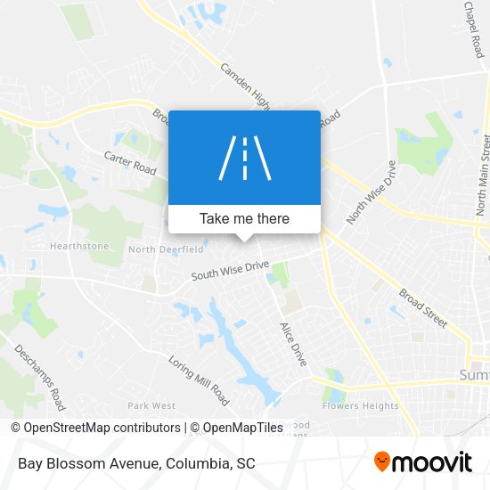 Mapa de Bay Blossom Avenue