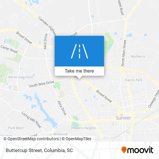 Buttercup Street map