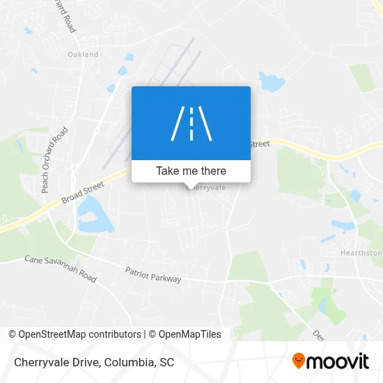 Cherryvale Drive map