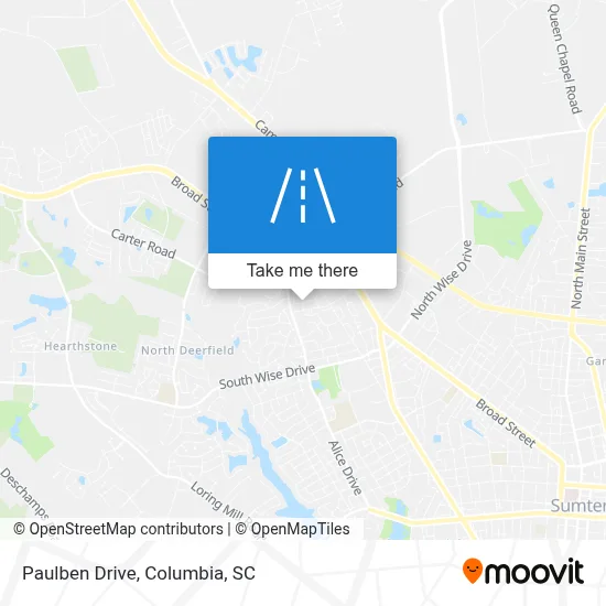 Paulben Drive map