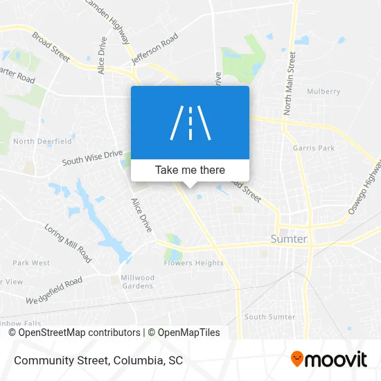 Community Street map