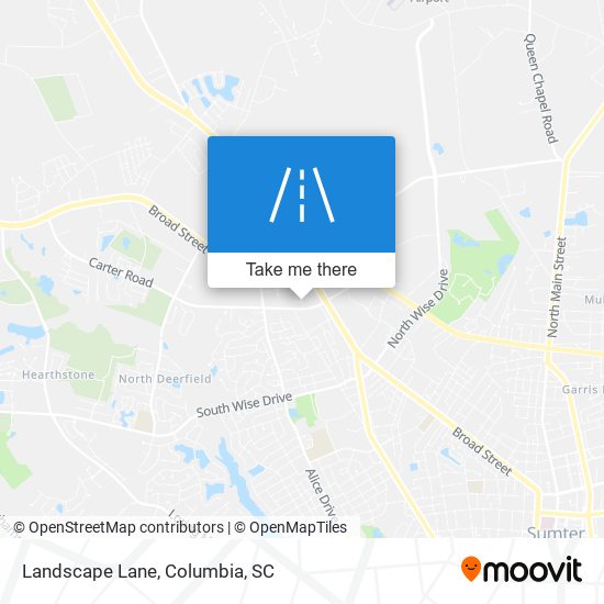 Landscape Lane map