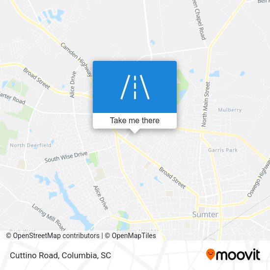 Mapa de Cuttino Road